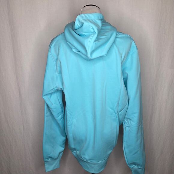 Under Armour Light Blue Purple Big Logo Fleece Storm Hoodie Sweatshirt NWT XL - Picture 7 of 10